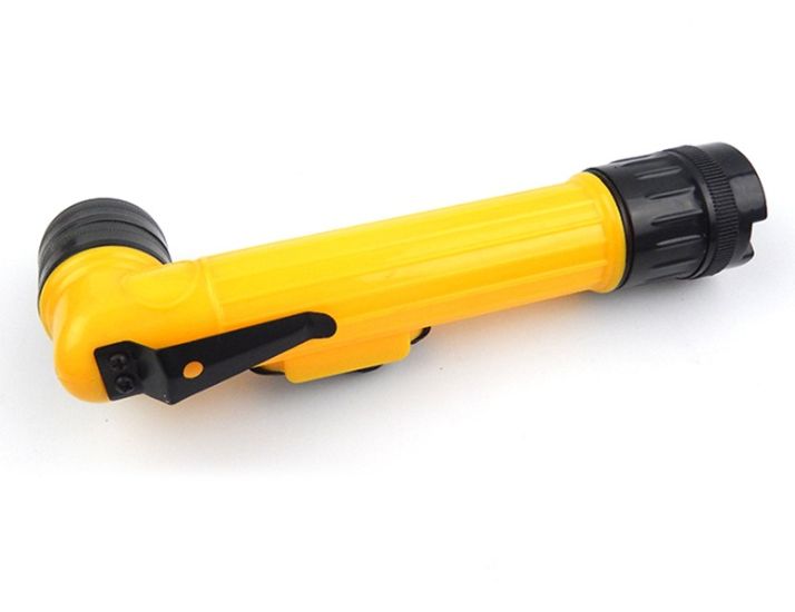 Small flashlight 90 - degree bend multi - functional industrial inspection operation flashlight wholesale flashlight details Picture