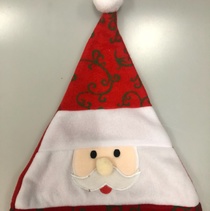 Santa Claus Hat Embroidered Santa Hat doll