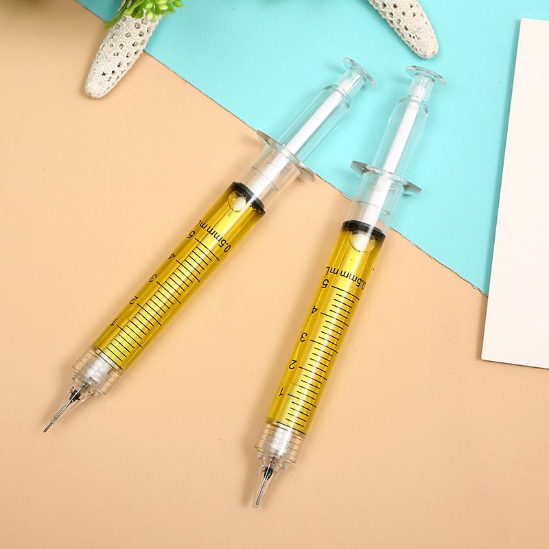 厂家直销 仿真注射器自动铅笔 针筒铅笔针管笔 学生文具用品奖品详情图5