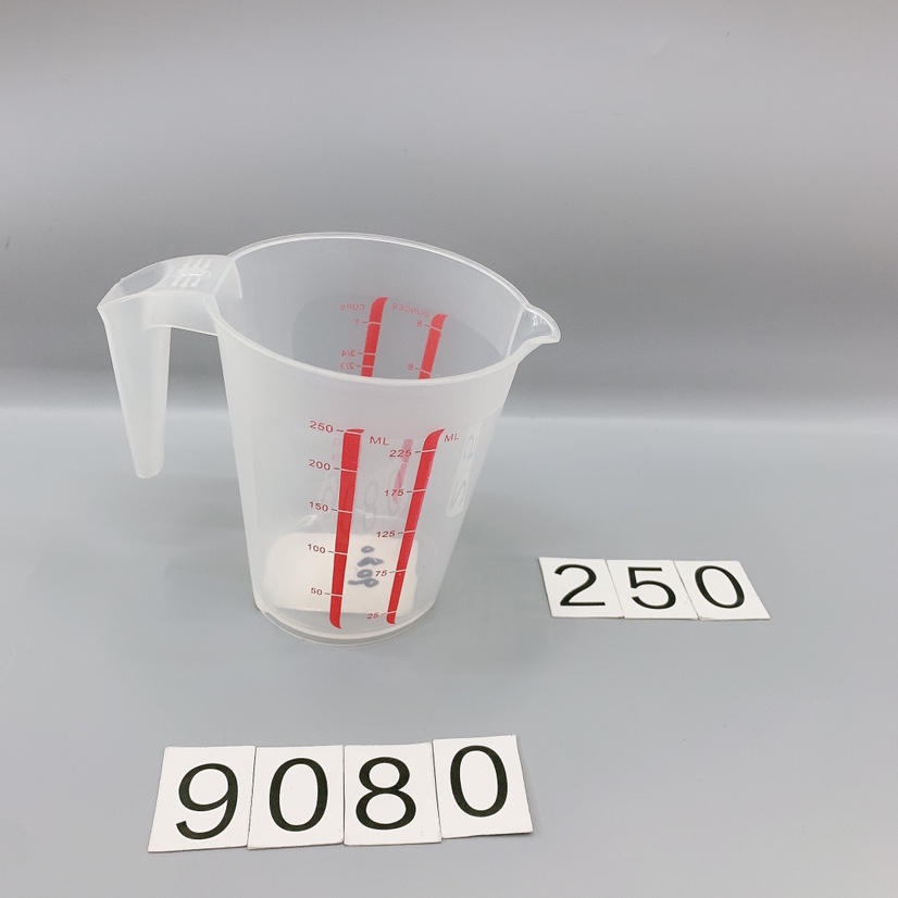 9080 cups of 250 ml