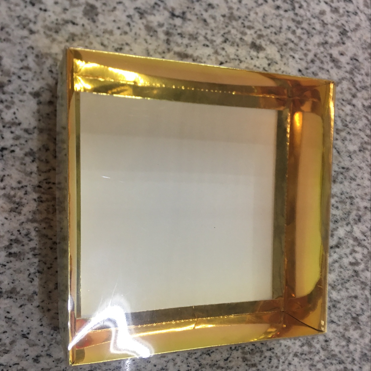 金卡纸蛋糕盒20*20*6.3
