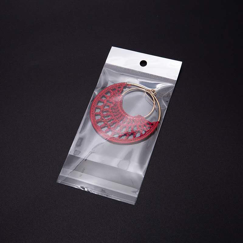 White card head packaging bag Pearlitic film card head self-adhesive bag 1000 yuan 18 thumbnail
