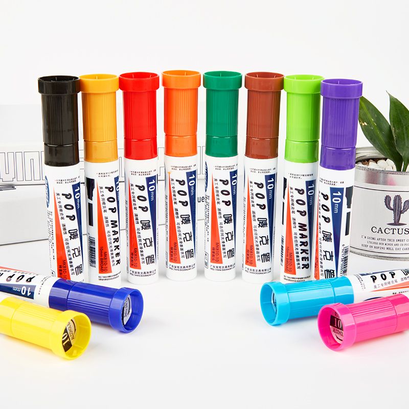 Pok POP 10mm Advertising Pen, POP Marker Pen, Advertising Special pen Application Scenario