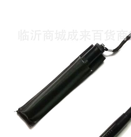 Self - defense rod black three - segment carbon steel expansion rod can be hanging rod wholesale