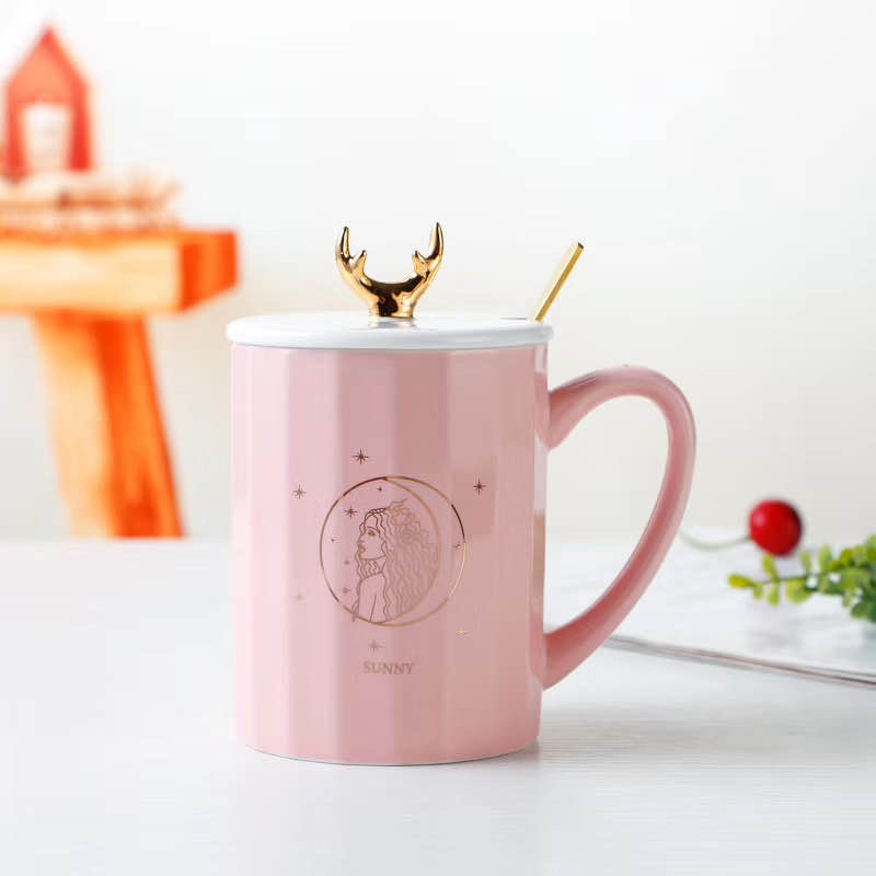 Innovative Nordic-style ceramic cup Item Picture