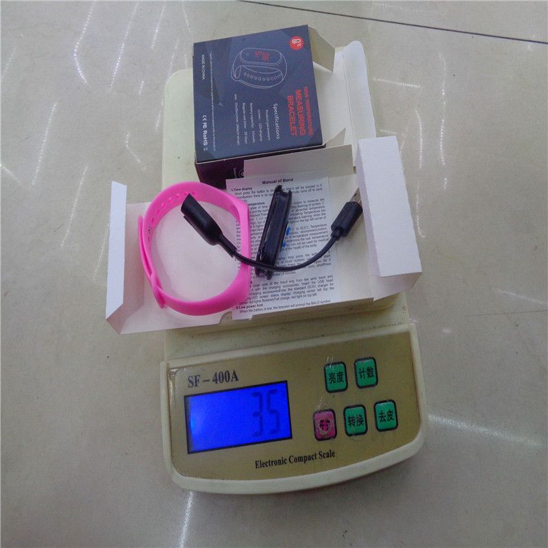 儿童玩具硅胶充电体温手表 赠送礼品智能测温表 地推货源厂家直销详情图5