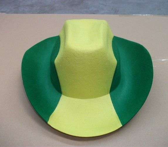 Three-color non-woven fabric World Cup fan hats pic 5