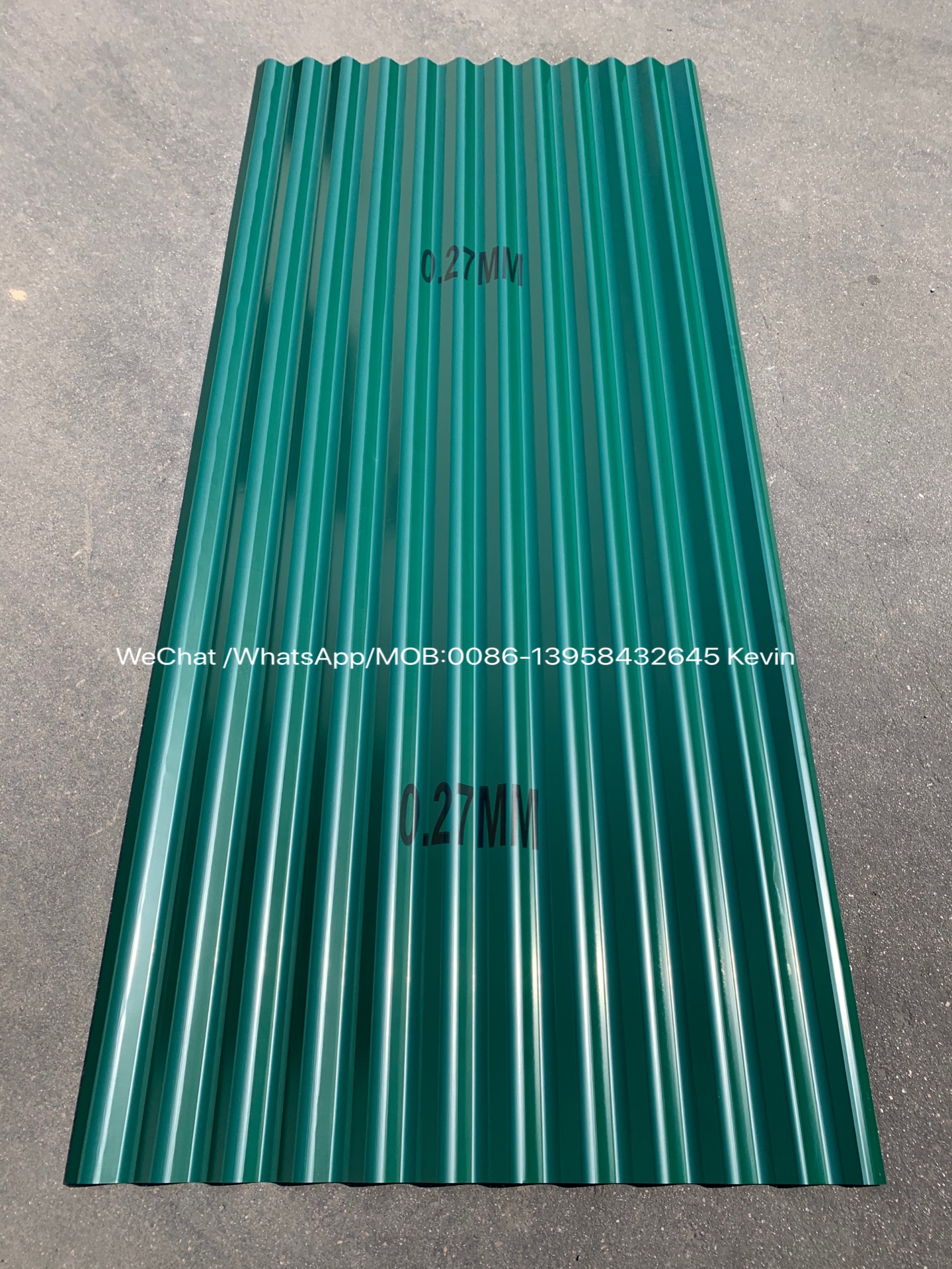 Color steel details Picture