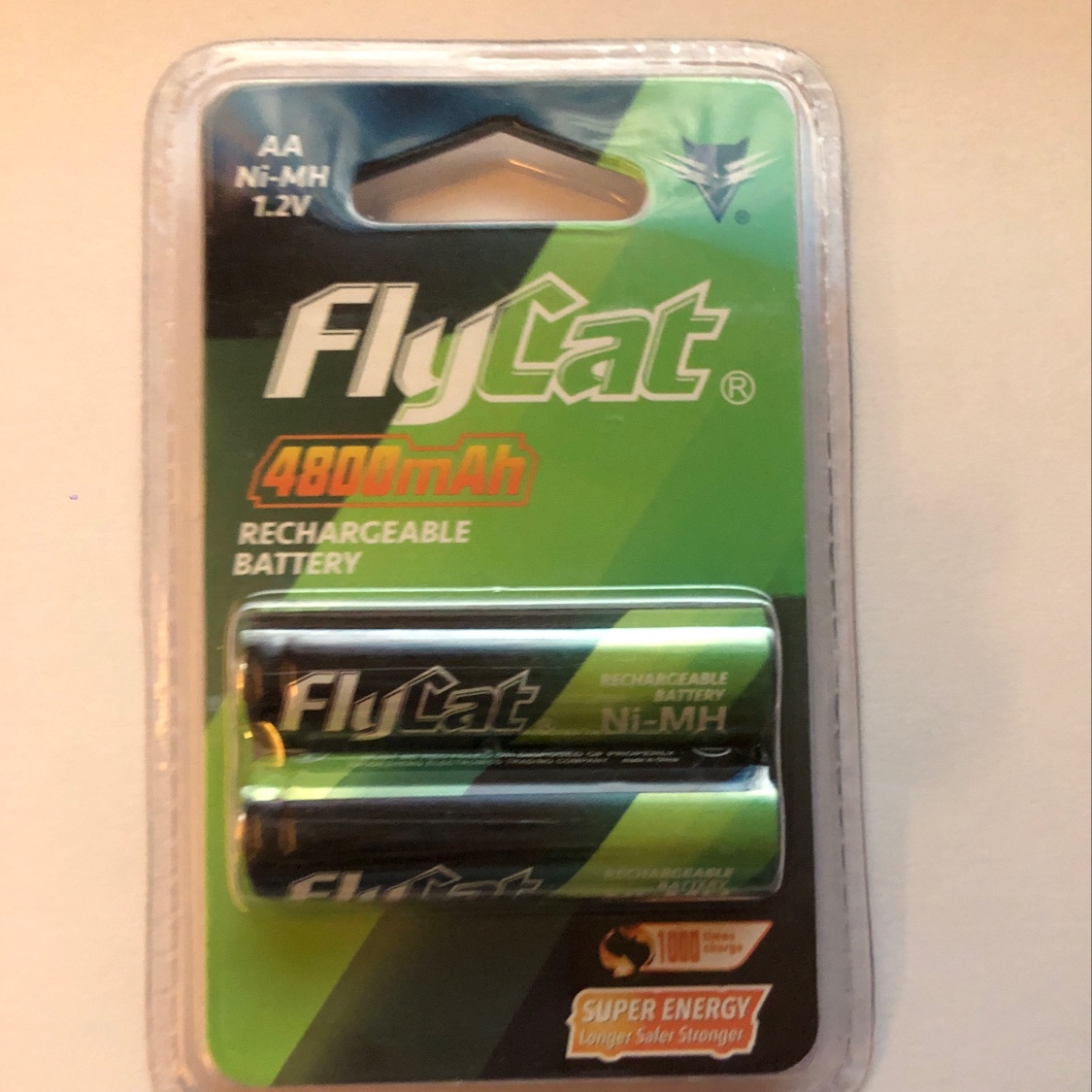 flycat5 rechargeable battery details Picture
