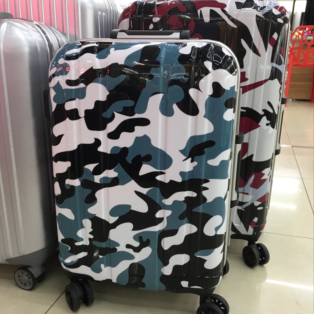 Will pull rod box 8010S 20 "camouflage blue thumbnail