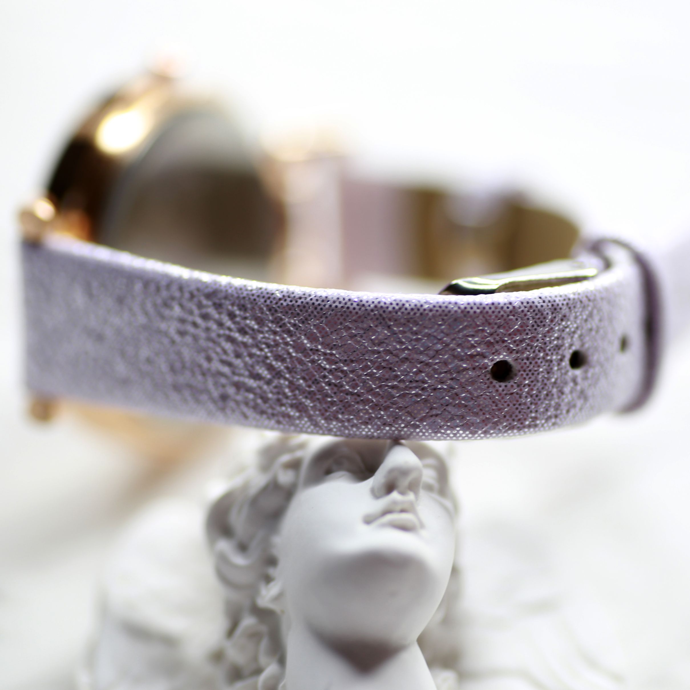 【 Xinle Watch Industry 】 Flash Pink Watches, women's leather watches, new trendy student watches detail image 7