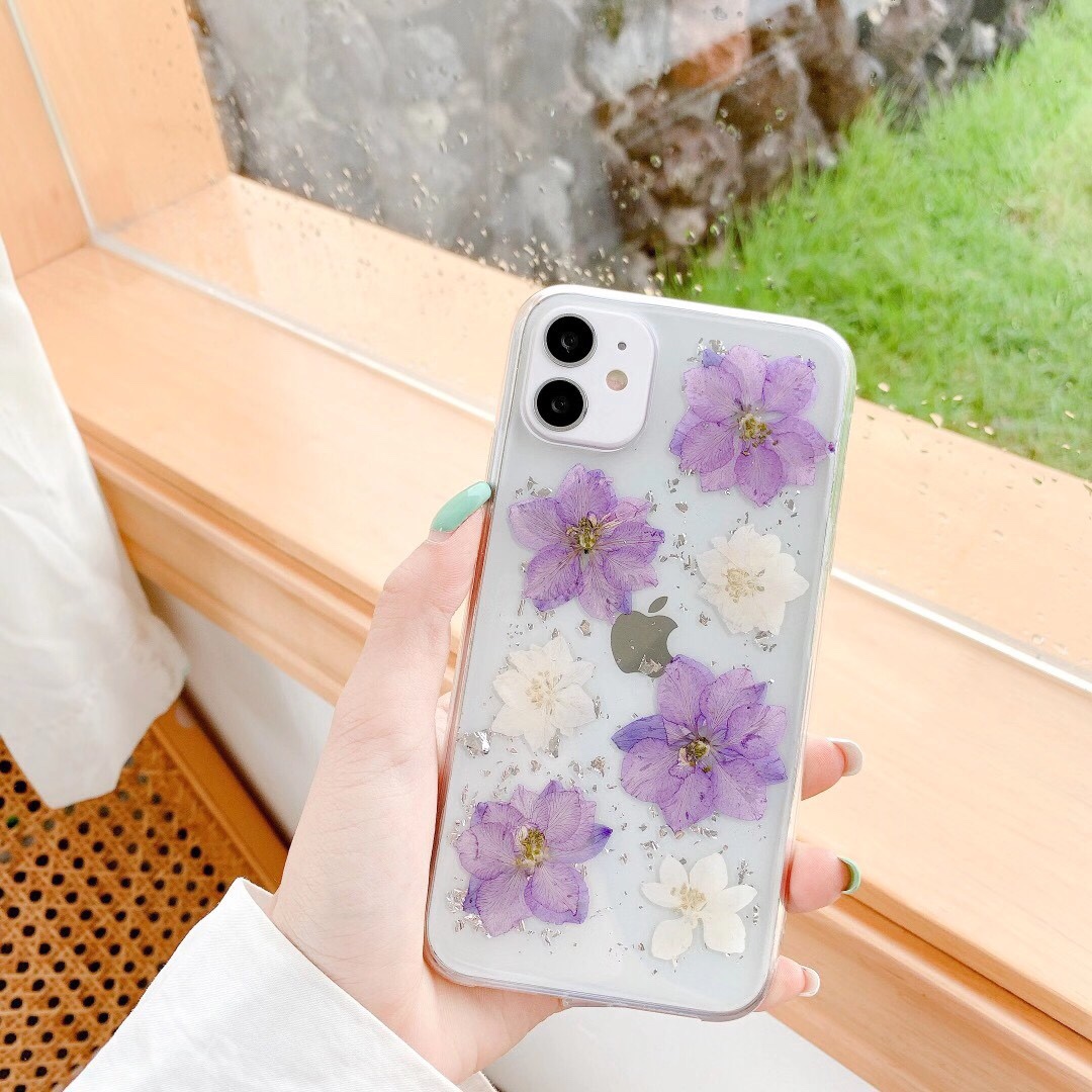 干花滴胶手机壳 永生花手机壳详情图7