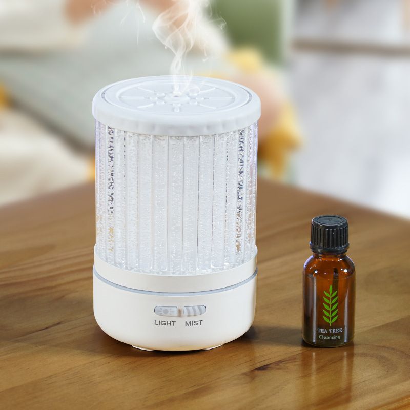 家用精油香薰机加湿器150ml七彩夜灯静音超声波香薰机