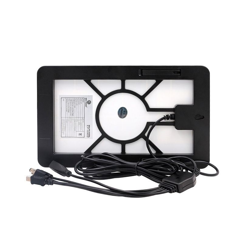 3W6V polycrystalline solar panel pv glass laminate module solar monitor Specification drawing