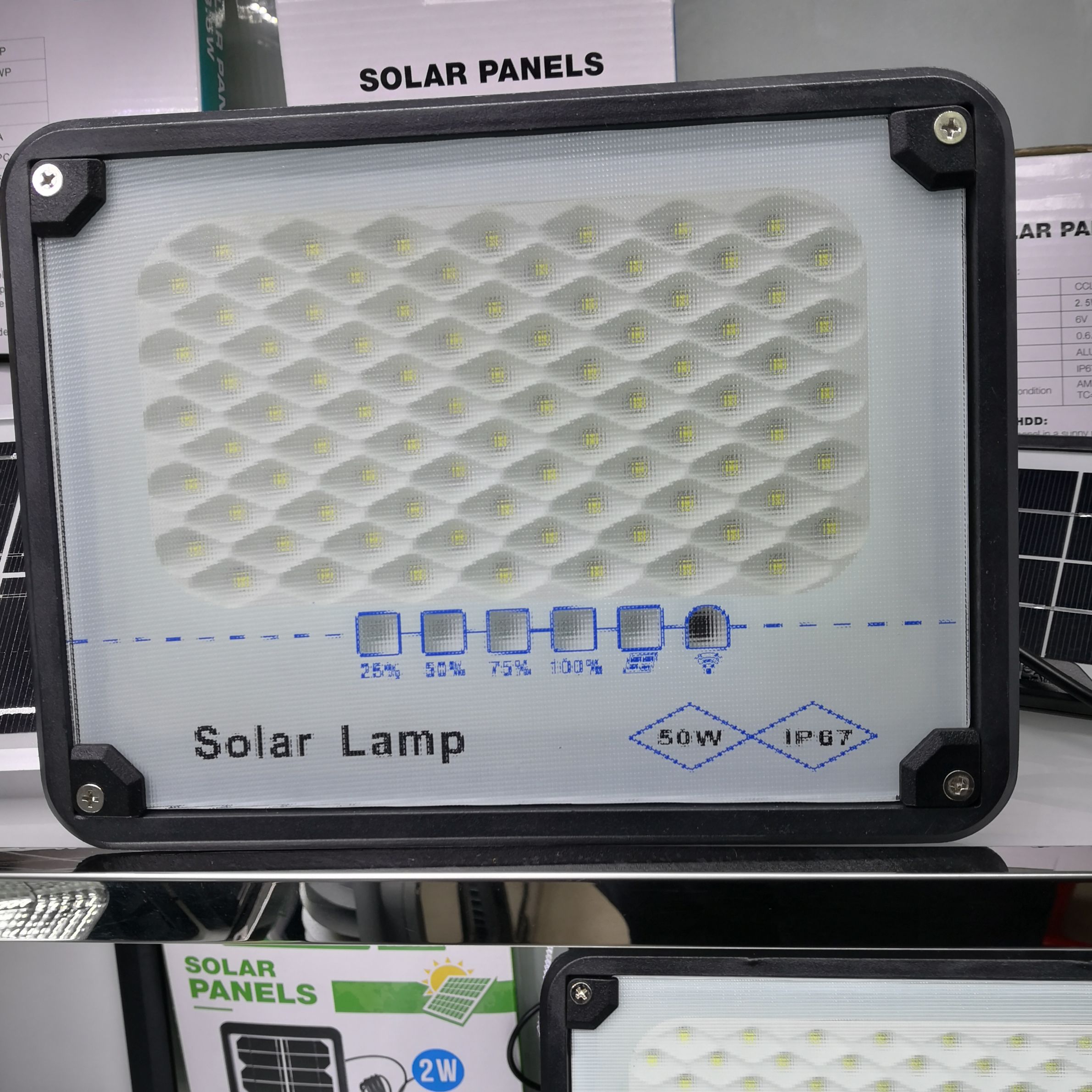 Solar floodlight 8003-50 detail image 1