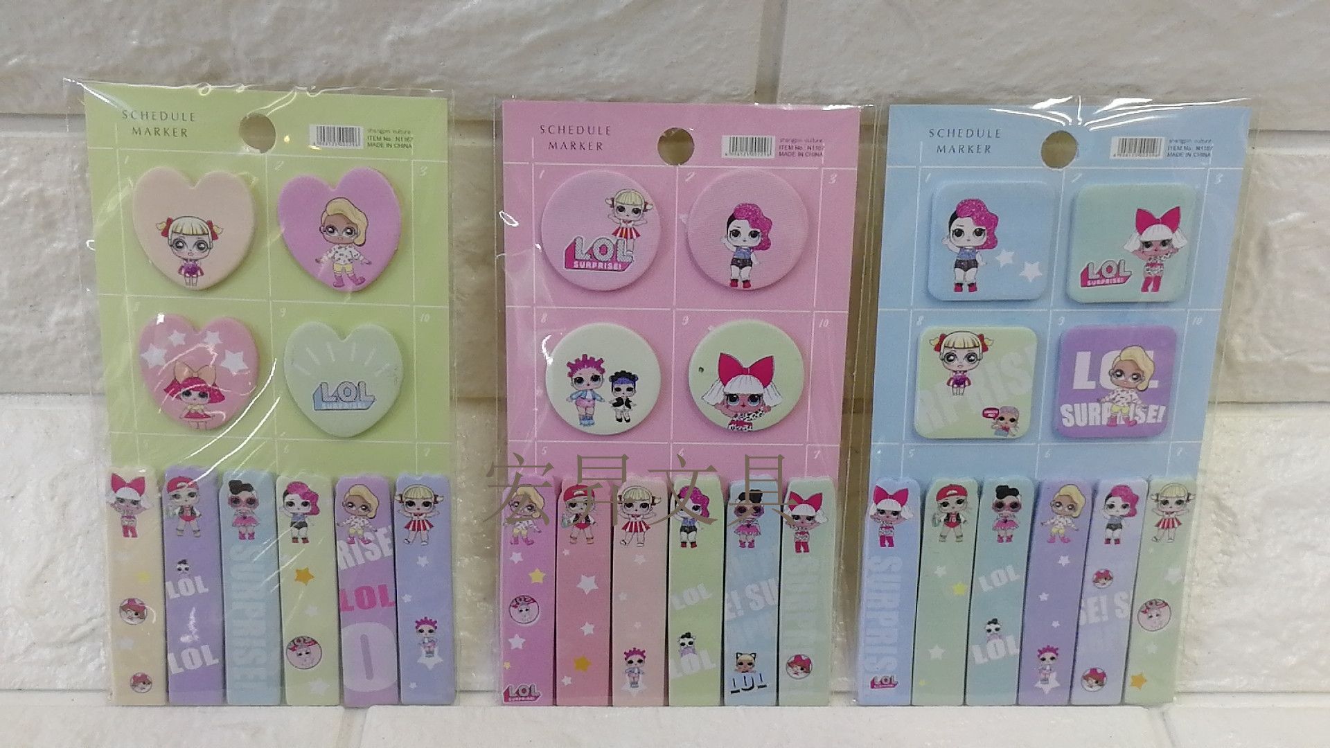 Sticky notes, cartoon notes, notebook notes, animal stickers, stick them freely details Picture