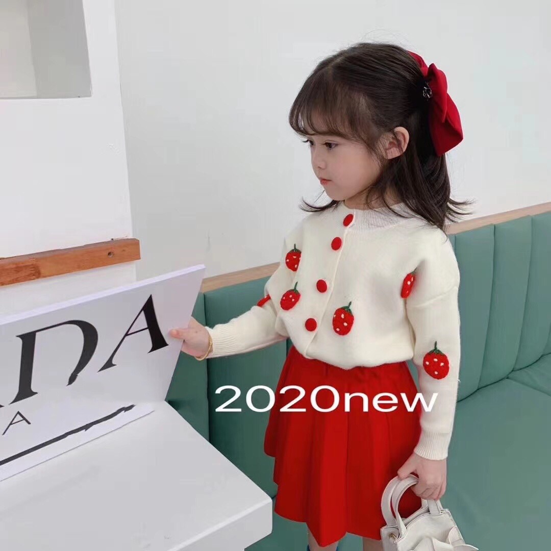 草莓🍓毛线套装