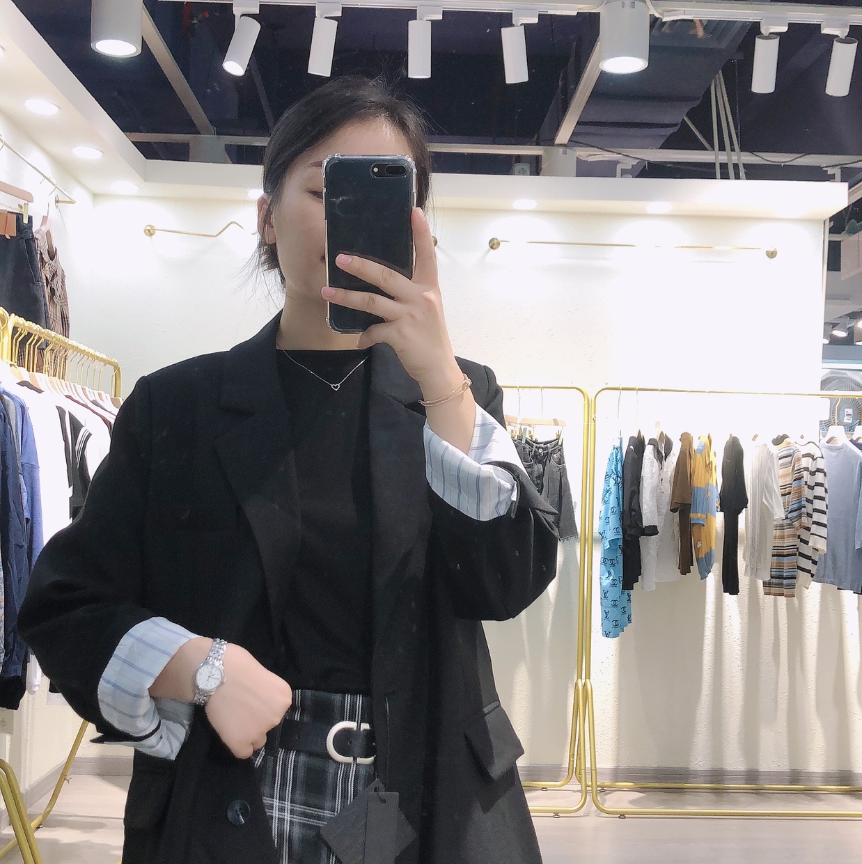韩系秋款长袖