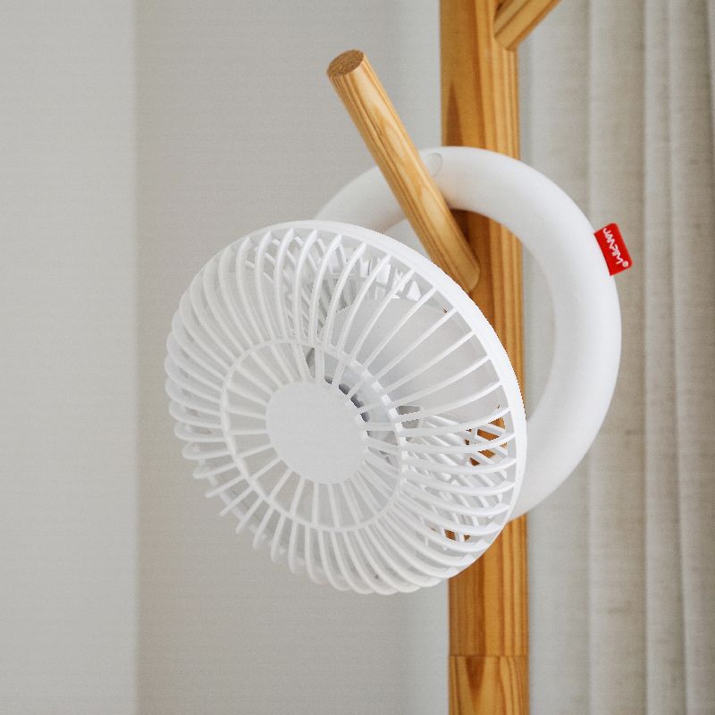 Xiao O table fan, desktop folding fan, usb charging circulating fan, mini handheld portable, street stall lazy person's electric fan detail image 6