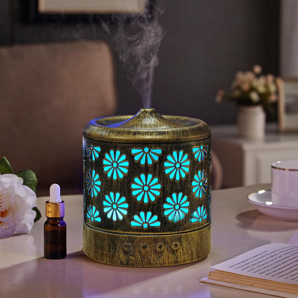 LED perfumer humidifier 400mL large capacity Tiegi lemon WIFI Bluetooth color light Aromaactor