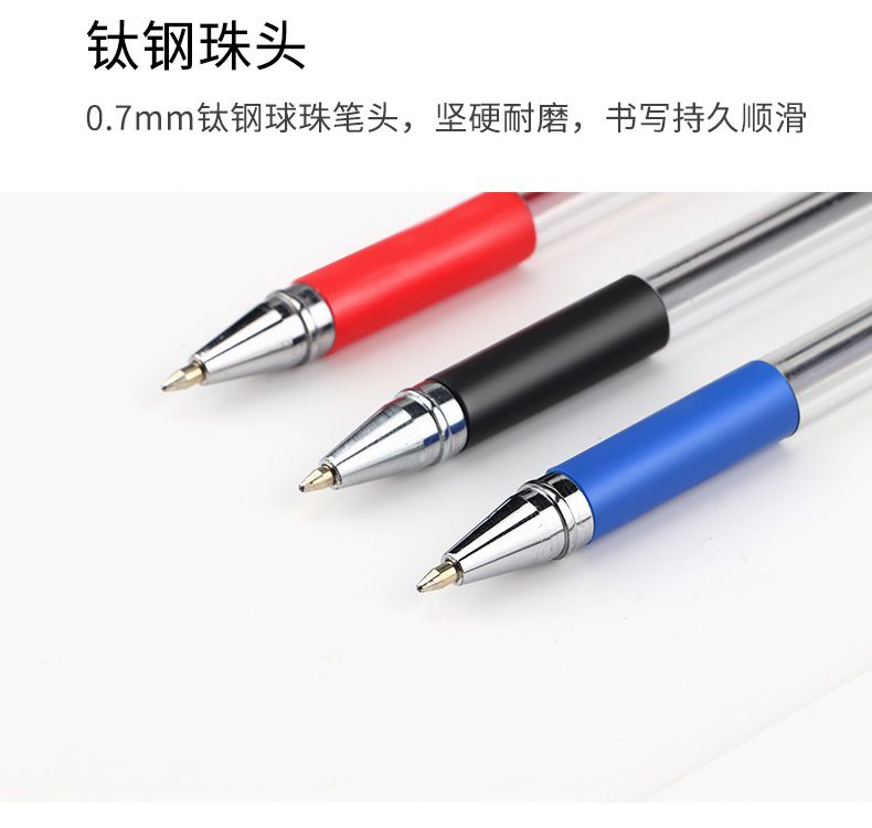 The new B30 medium oil pen from Baoke Jingshui is 0.7mm and extremely smooth detail image 5