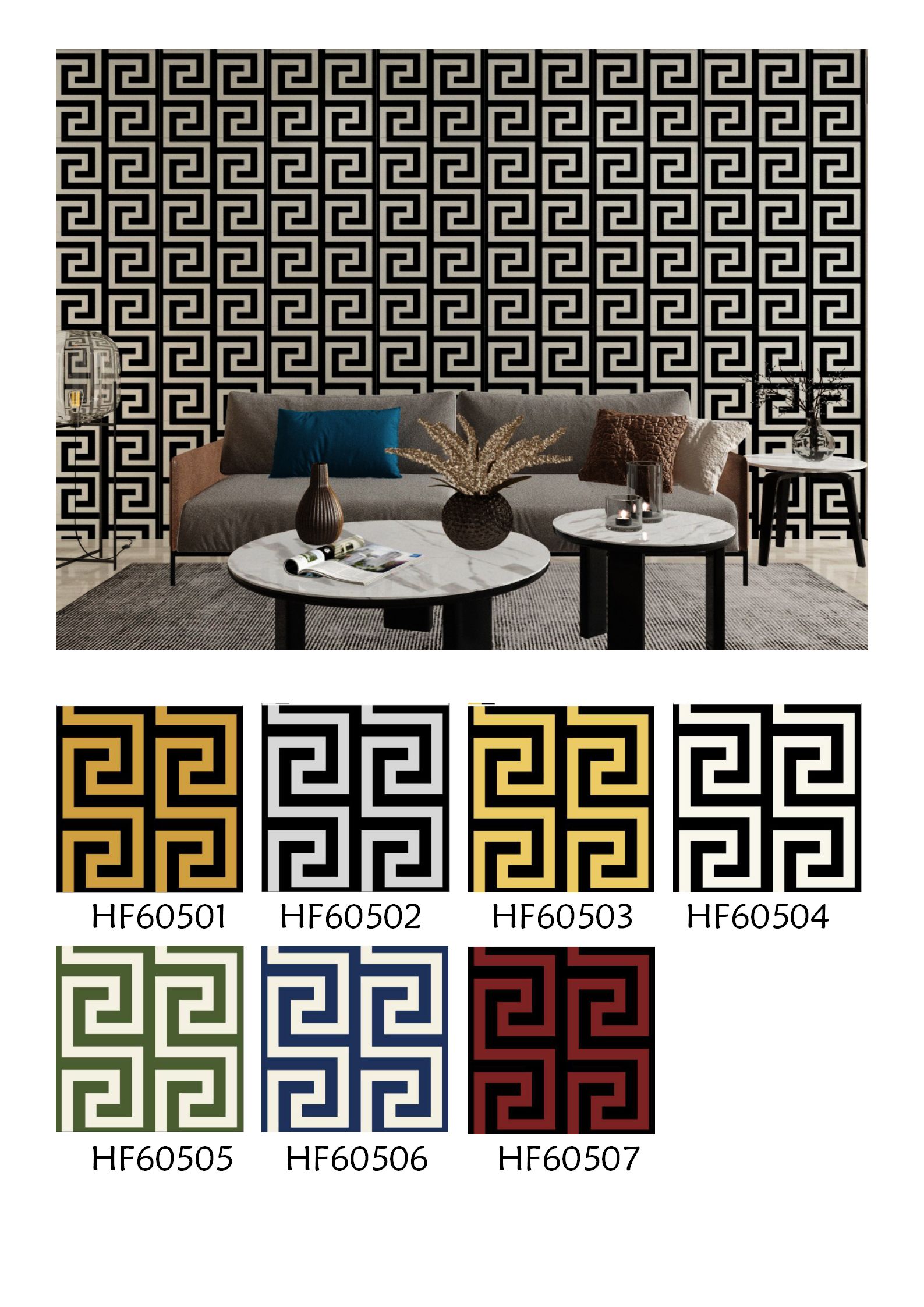 wallpaper, PVC wallpaper, PVC 3D wallpaper wall cover detail image 5