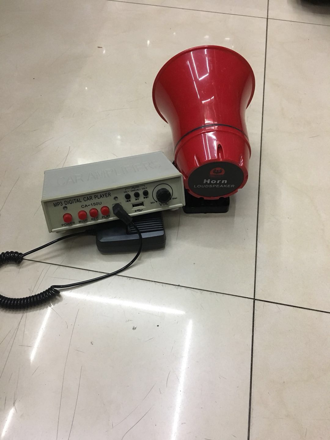大功率车载录音叫卖喇叭录音时间240秒