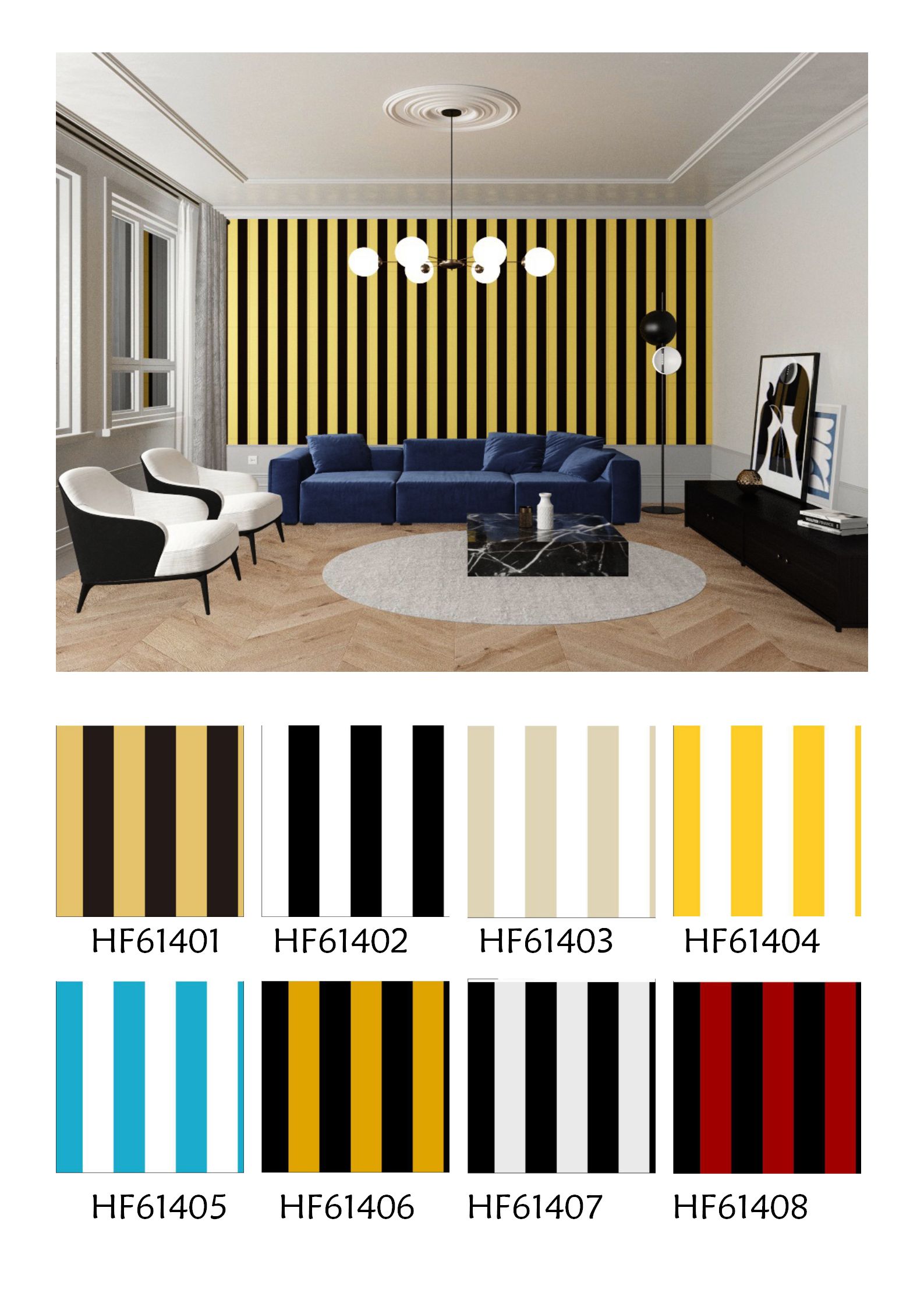 wallpaper, PVC wallpaper, PVC 3D wallpaper wall cover detail image 13