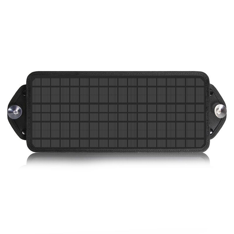 Portable solar car charger 10W18V outdoor emergency solar charging plate new details Picture