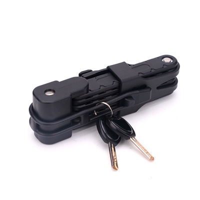 Folding lock bike lock mountain bike lock anti-theft lock joint lock riding equipment battery car lock motorcycle lock Item Picture