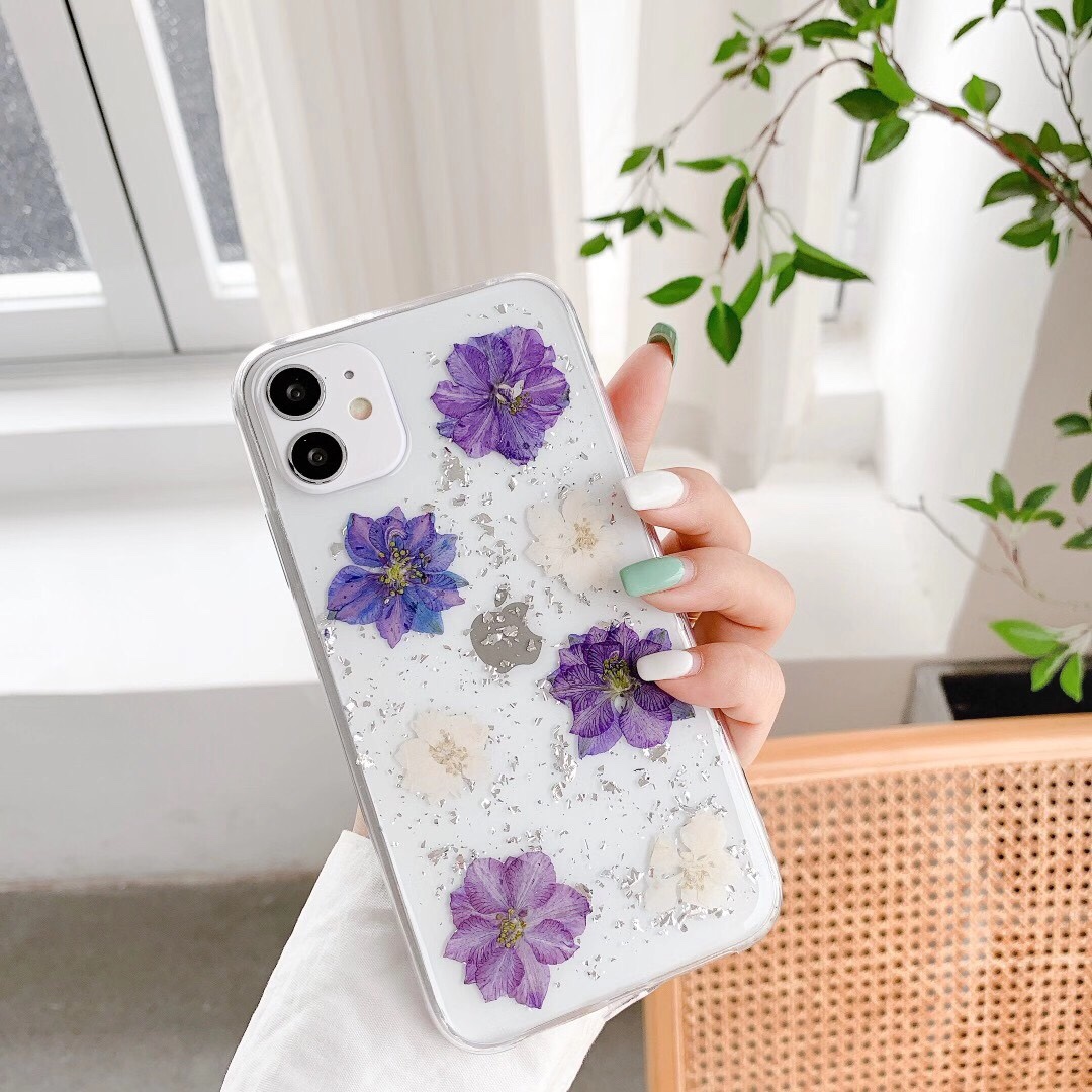 干花滴胶手机壳 永生花手机壳详情图6