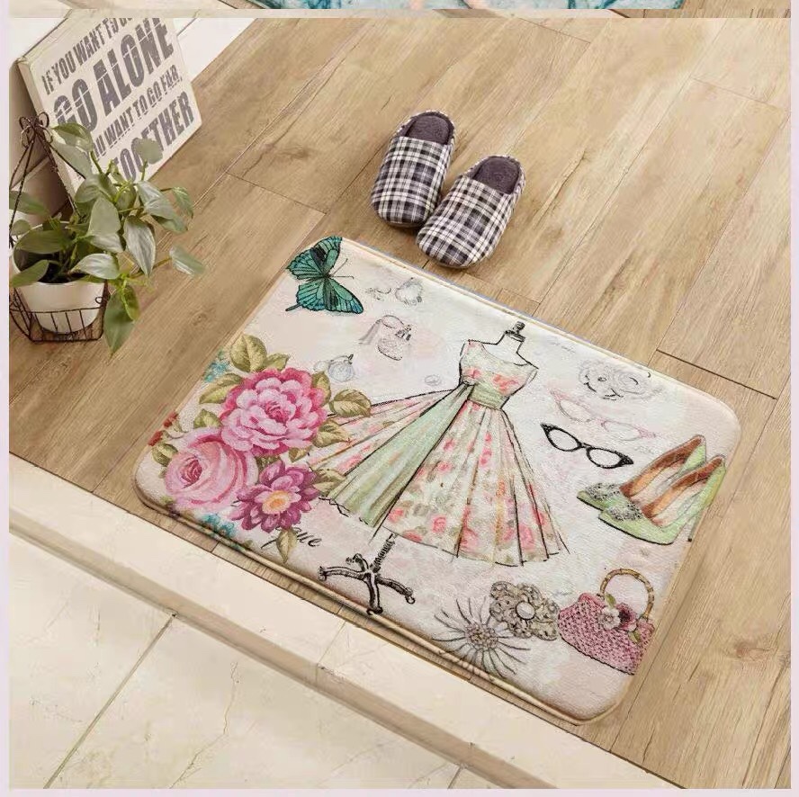 Printed floor mat Item Picture