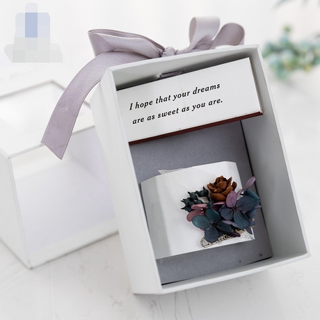 Eternal Flower Plaster Small Cup Wax (Gift Box) details Picture