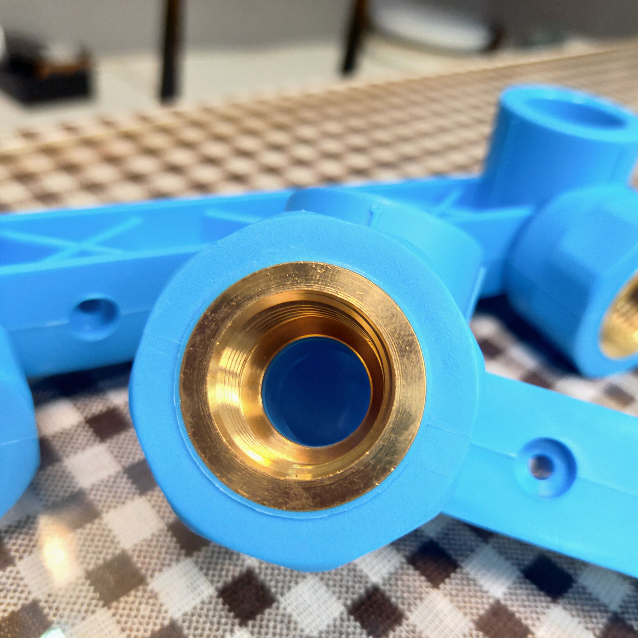 Tianjing PPR20 Double Positioning internal Thread Elbow Home Decoration pipe fittings pic 3