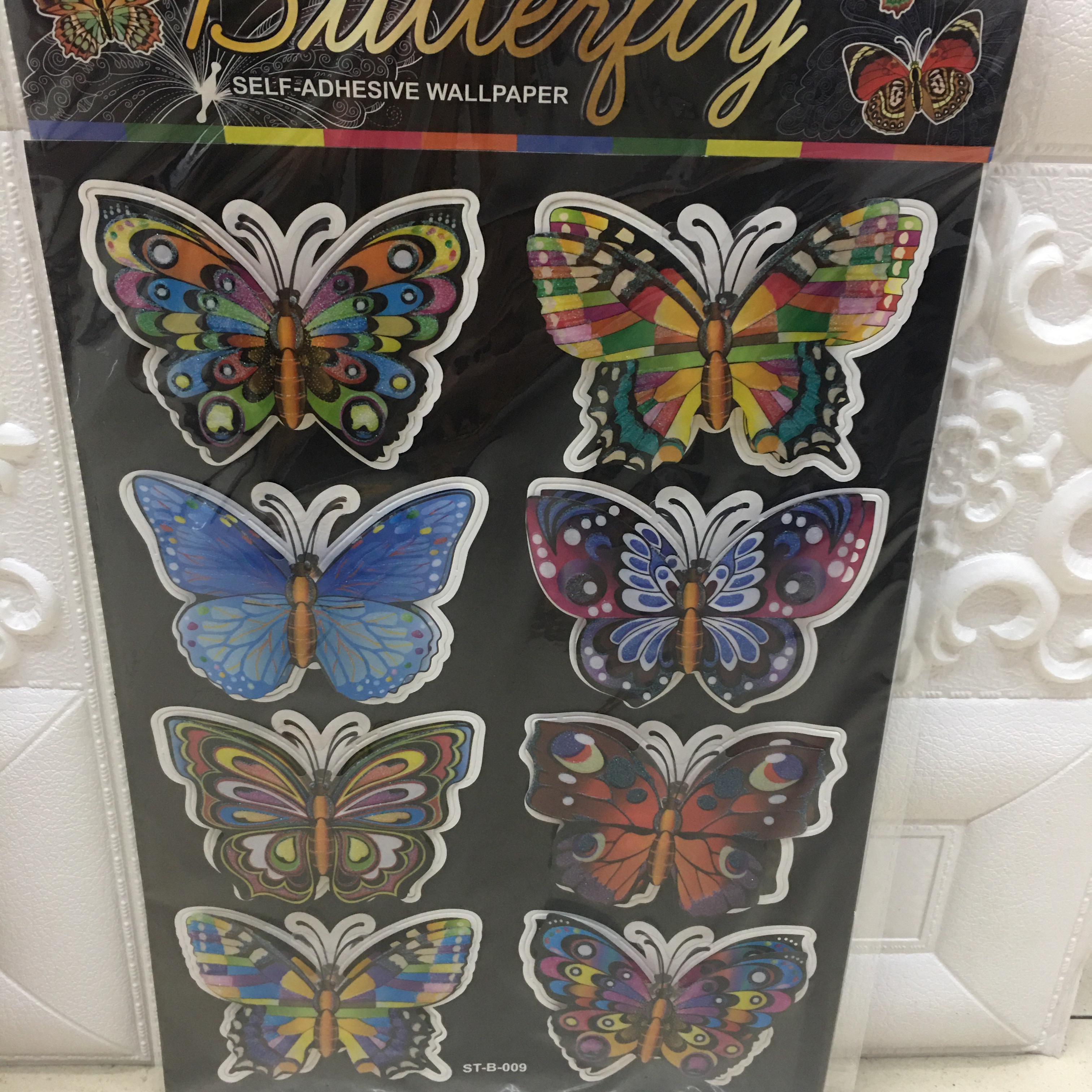 贴纸 蝴蝶贴 蝴蝶墙贴 蝴蝶装饰贴纸详情图8