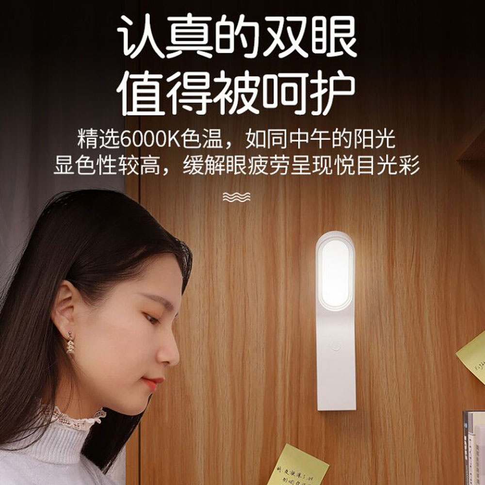Simple multi-functional eye-protecting desk lamp, usb reading wonder, stepless dimming, portable handheld LED magnetic wall lamp detail image 4