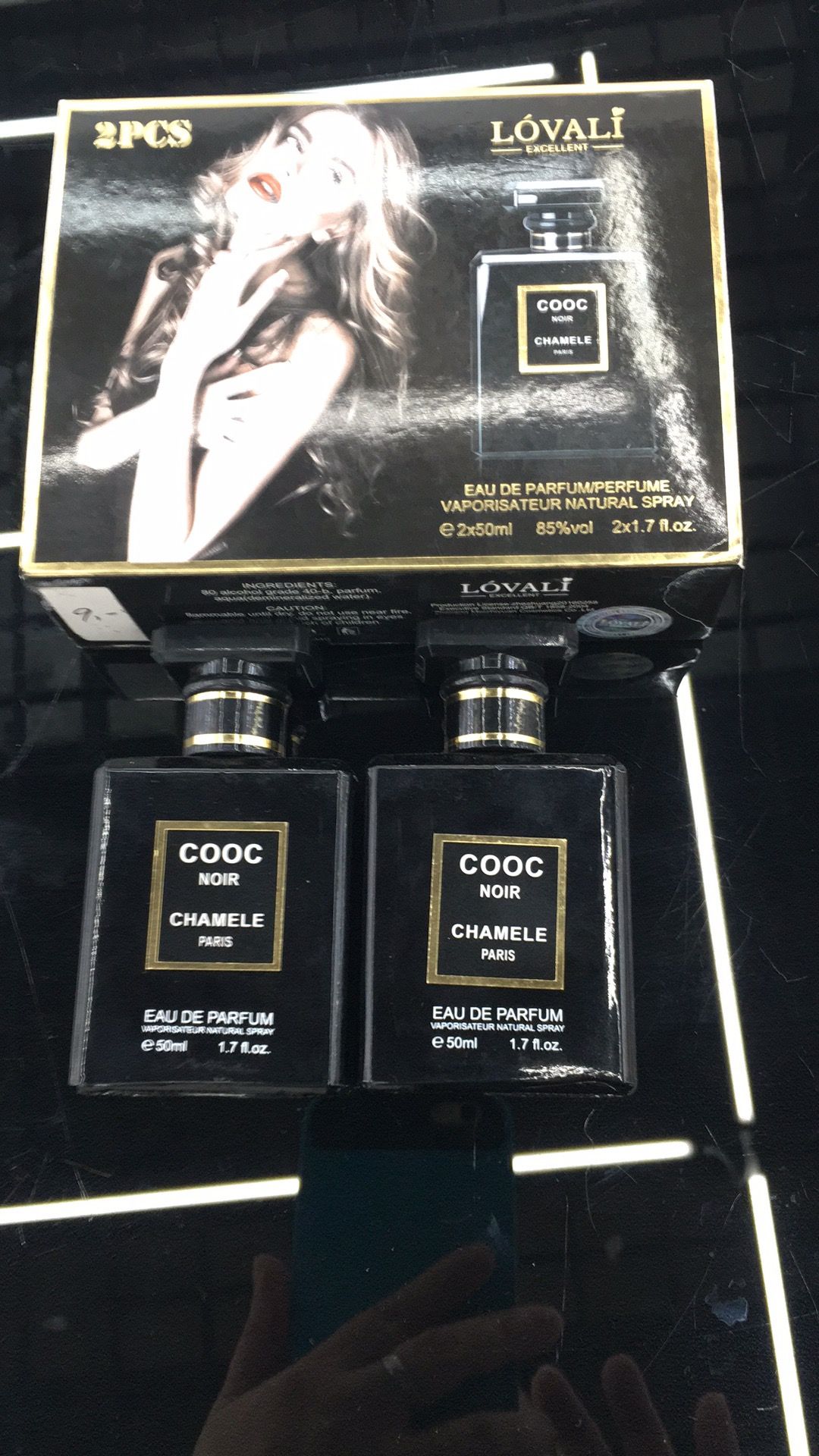 COOC two bottle gift box full figure