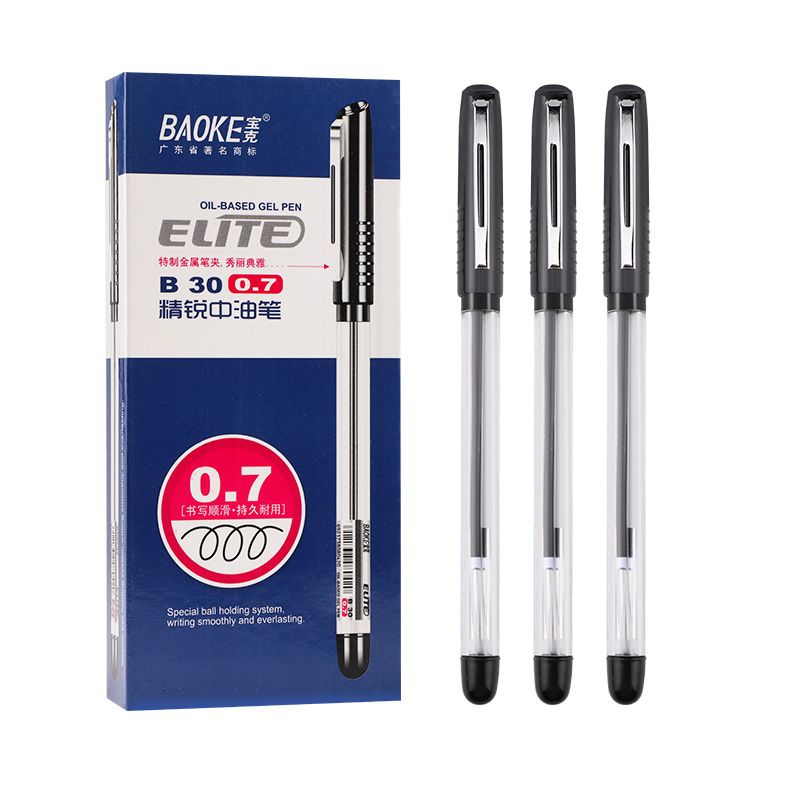 The new B30 medium oil pen from Baoke Jingshui is 0.7mm and extremely smooth Item Picture