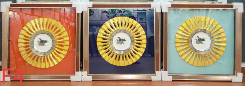 现代简约北欧风格实物画客厅餐厅装饰画