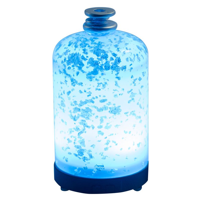 120ml Household mini 3D splinter glass essential oil aromatherapy humidifier
