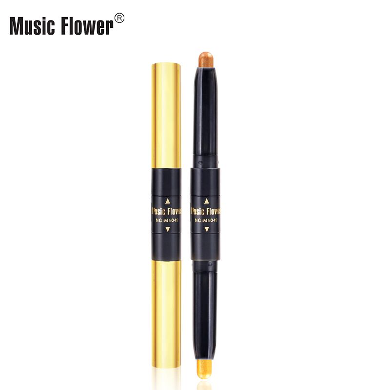 Music Flower7色高光眼影唇部双用棒时尚多用面部提亮高光棒M5049细节图