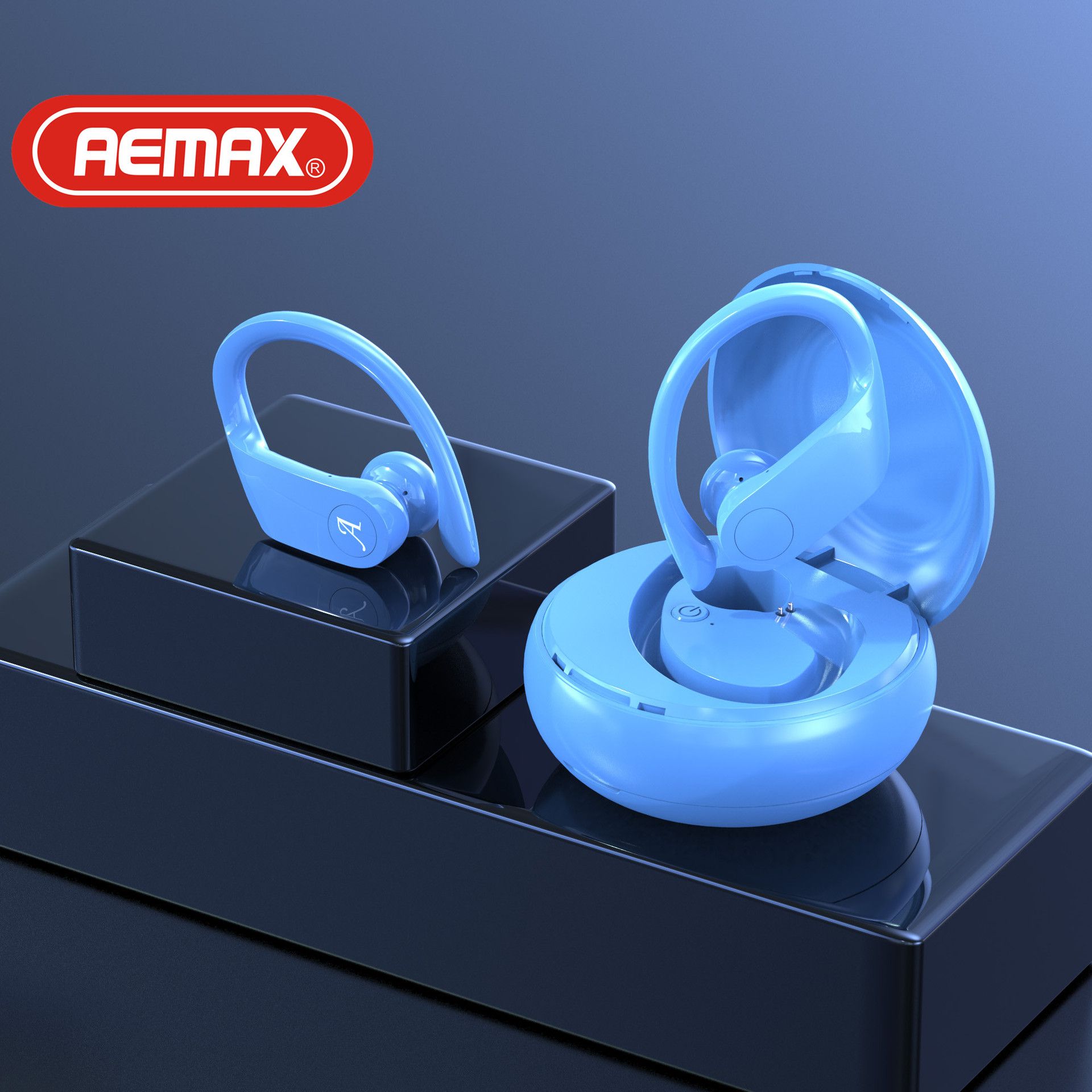 AEMAX A15-TWS new private mode bone-sensing Bluetooth headset Touch mode motion Macaron headset