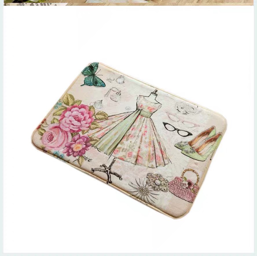 Printed floor mat details Picture