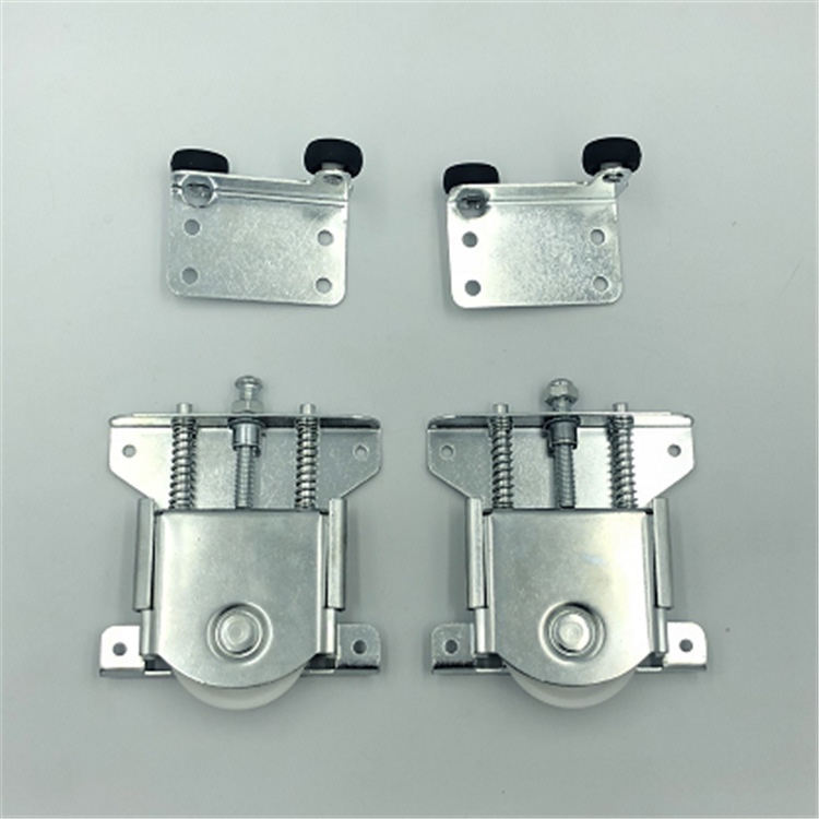 Wardrobe sliding wheel accessories Push and pull solid wooden door Wardrobe sliding door pulley Old-fashioned up and down wheel wooden door CAM wheels