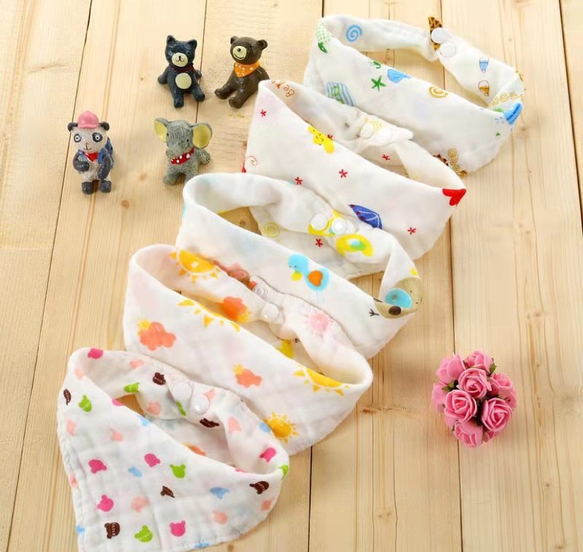 六层纱三角巾图