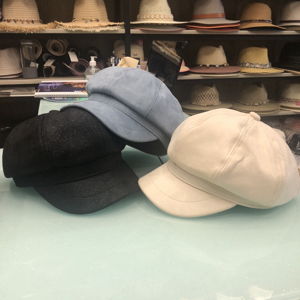 Japanese And Korean Style Octagon Hat Children Autumn And Winter The Latest British Retro Newsboy Hat Trend Fashion Hat undefined