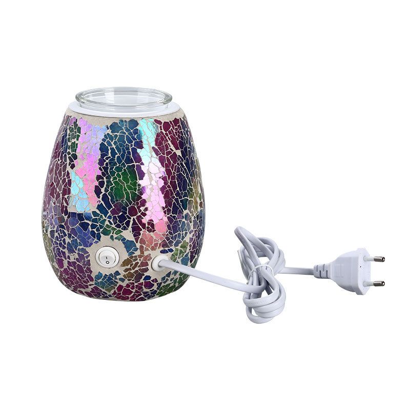 Seven-color color-changing Mosaic aroma diffuser, export aroma candle, Mosaic household aroma diffuser wholesale, flameless aroma diffuser Specification image