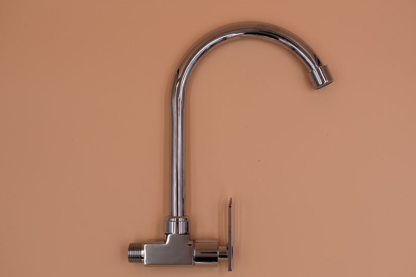 Grifo de aleación de zinc quad horizontal paraguas curva planar mango