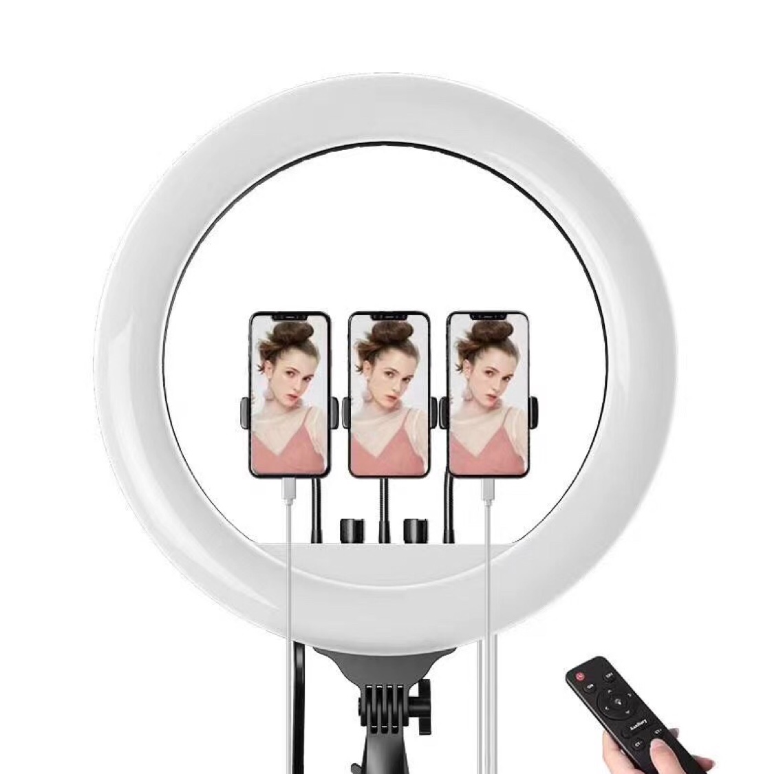 14寸16寸18寸跑马灯  RGB 直播支架 美颜灯