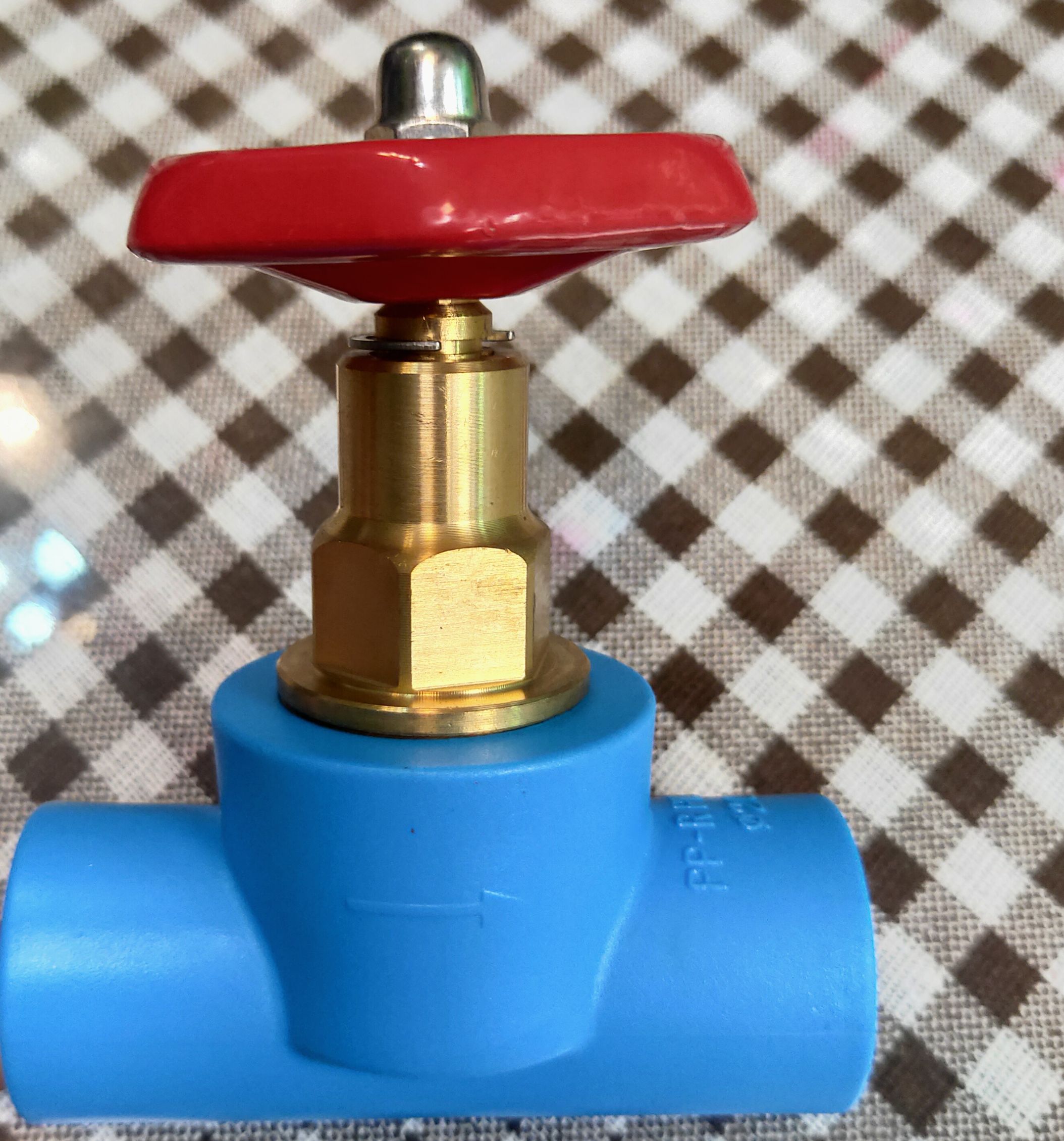 Tianjing PPR20 stop valve blue porcelain core explosion-proof pipe fittings pic 2